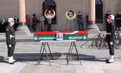 Vefat eden başçavuş askeri törenle sonsuzluğa uğurlandı