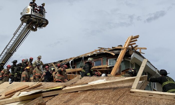 Washington’da inşaat halindeki bina çöktü: 4 yaralı