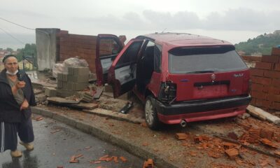 Yağış kazayı beraberinde getirdi: Faciadan kıl payı dönüldü