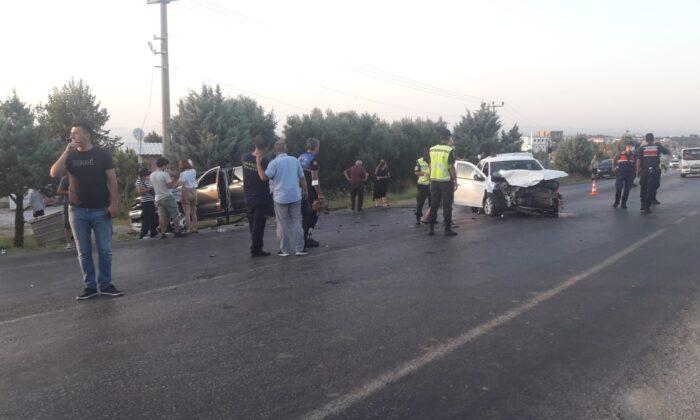 Yalova’da trafik kazası: 2 yaralı