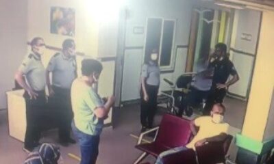 Yardım istediği polisin tabancasını kaptı