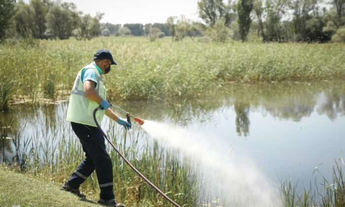 Yedi Göller ilaçlandı
