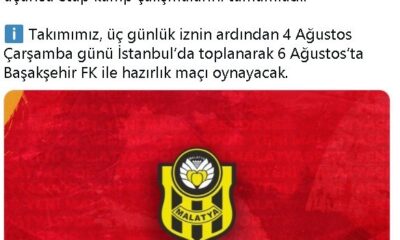 Yeni Malatyaspor, 3. etap kamp çalışmalarını tamamladı