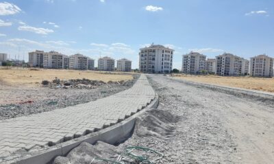 Yenişehir Belediyesinden Üçkuyu Mahallesi’ne yeni kaldırımlar