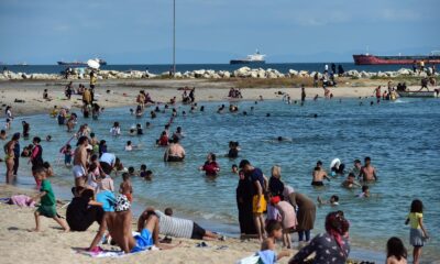 Yeşilköy sahilinde bayramın son günü yoğunluk yaşandı