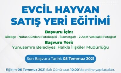 Yunusemre Belediyesi eğitimlerine bir yenisini daha ekliyor