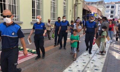 Zabıtalara yakalanan dilencinin rahatlığı pes dedirtti