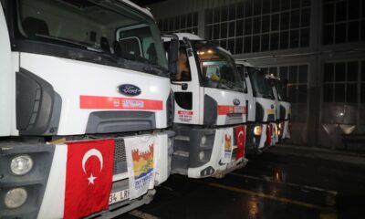 Zeytinburnu Belediyesi’nden yangın bölgelerine destek