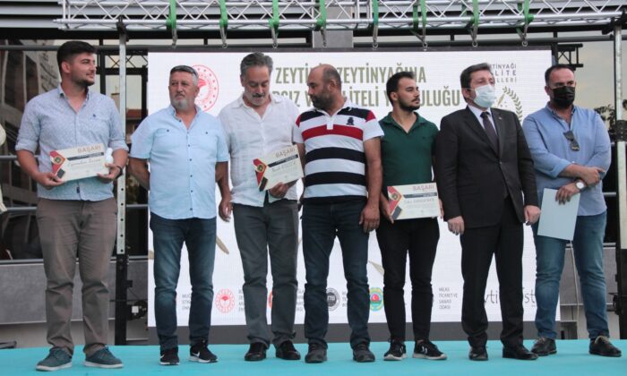 Zeytinyağı Kalite ödülleri verildi