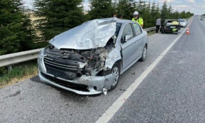 Zincirleme trafik kazasında 3 kişi yaralandı