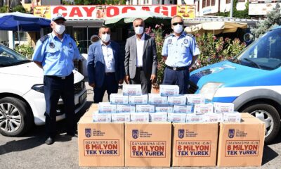 Ankara Büyükşehir Belediyesi, ulaşım esnafına hijyen desteğine devam ediyor