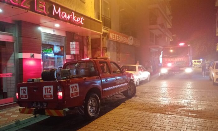 Aydın’da vatandaşın dikkati daha büyük bir yangını önledi