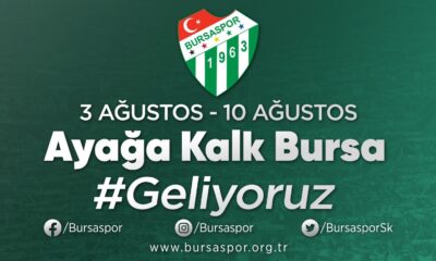 Bursaspor’dan destek kampanyası duyurusu: ‘Ayağa kalk Bursa’