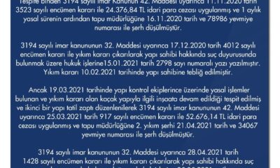 Çöken bina hakkında 2 kez yıkım şerhinin düşüldüğü ortaya çıktı