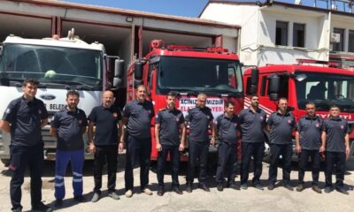 Elazığ Belediyesi itfaiyesinden Manavgat’a destek