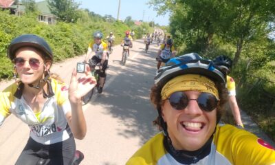 Hollandalı bisikletçiler 4 bininci kilometreyi Kocaeli’de pedalladı