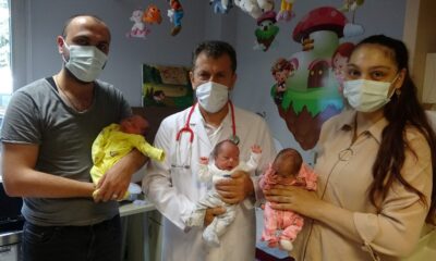 İşsiz babaya üçüz bebek sürprizi