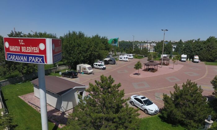 Karatay Belediyesi Karavan Parkı ilgi görüyor