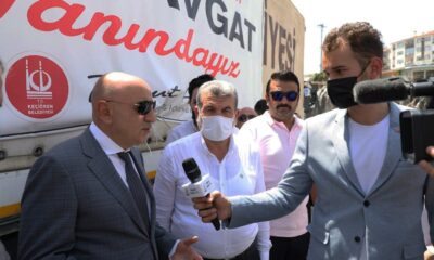 Keçiören Belediyesi’nden yangın bölgelerine destek