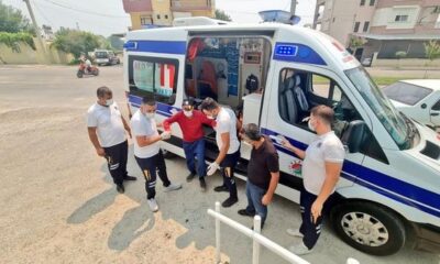 Kepez sağlık ekibi Manavgat’ta