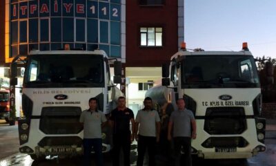 Kilis itfaiyesinden Antalya’daki yangın söndürme çalışmalarına destek