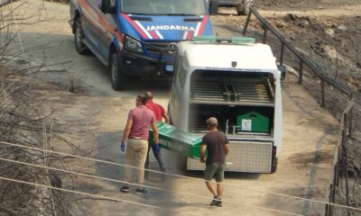 Küle dönen mahallede kayıp olarak aranan çiftin cesetlerine ulaşıldı