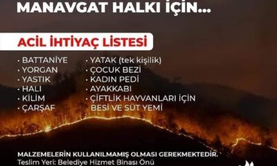 Kuşadası Belediyesi, yangınzedeler için yardım kampanyası başlattı