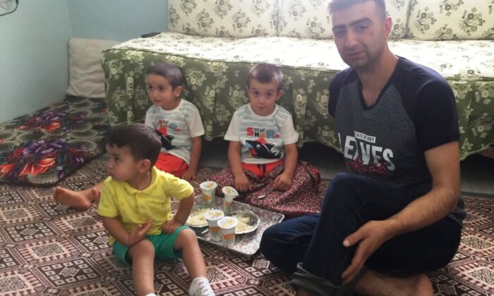 Kuzey Irak gazisi taburcu olarak evine döndü