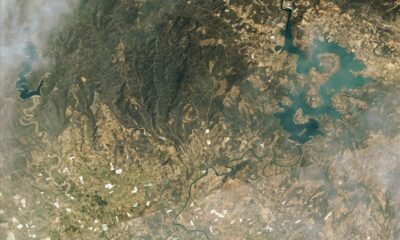 Manavgat ve Marmaris’teki orman yangınları Göktürk-1 ve Göktürk-2 uydularınca fotoğraflandı