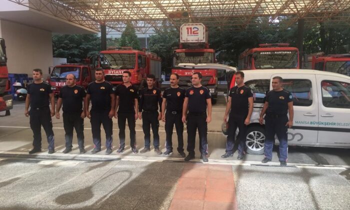 Manisa’dan Marmaris’e takviye ekip