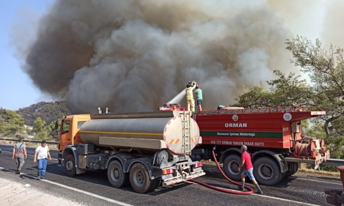 Muğla’da 2 yangın daha çıktı, devam eden yangın sayısı 5’e yükseldi