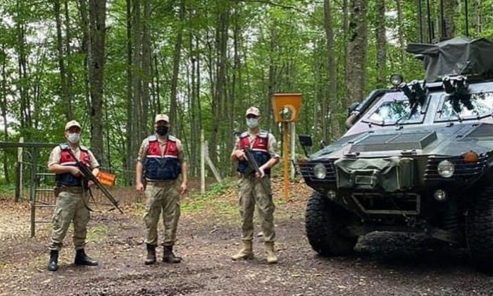 Ordu’da ormanlarda jandarma nöbeti