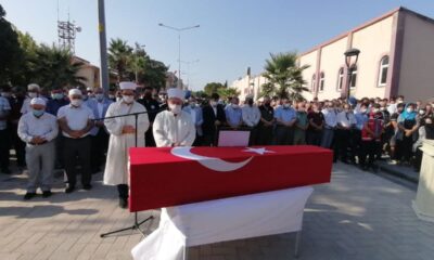 Orman şehidi babasını avukat cübbesiyle ebediyete uğurladı