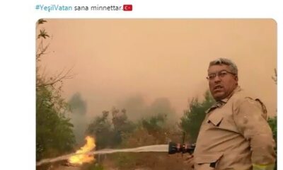 Orman yangını şehidi Yaşar Cinbaş’ın son görüntüleri paylaşıldı