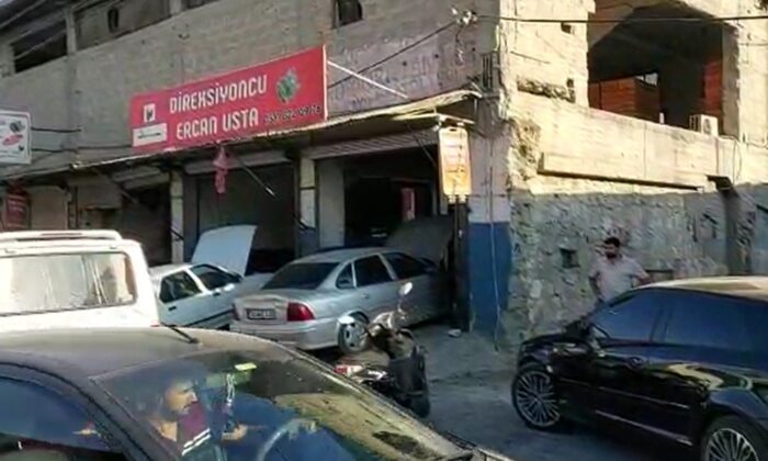 Oto tamircideki kavgada 1 kişi yaralandı