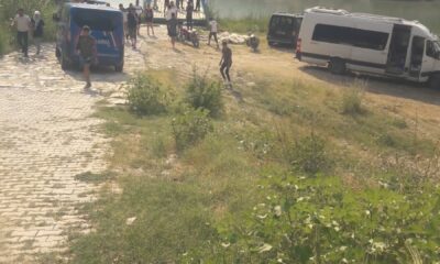 Serinlemek için girdiği baraj gölünde kayboldu.