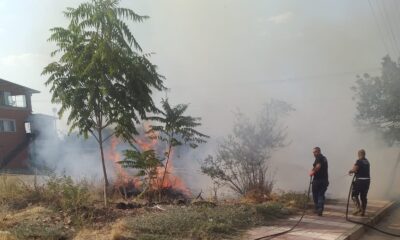 Yangına ilk müdahale MASKİ’den