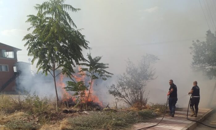 Yangına ilk müdahale MASKİ’den