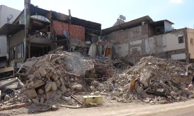 Adıyaman’da depremde yıkılan binanın sorumluları suçu birbirlerine attı