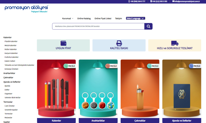 Ajanda Promosyon Ürünleri