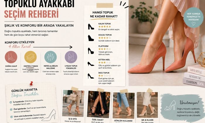 Hangi Topuklu Ayakkabı Daha Rahat? Model Model Karşılaştırma Rehberi