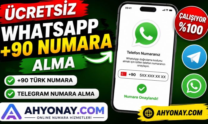 ahyonay.com: Güvenilir SMS Onay ve Sanal Numara Servisi