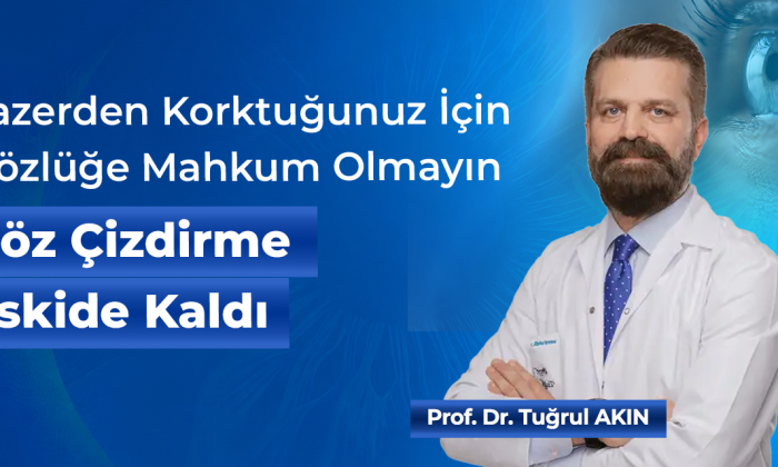 Lazerden Korktuğunuz İçin Gözlüğe Mahkûm Olmayın: Göz Çizdirme Eskide Kaldı