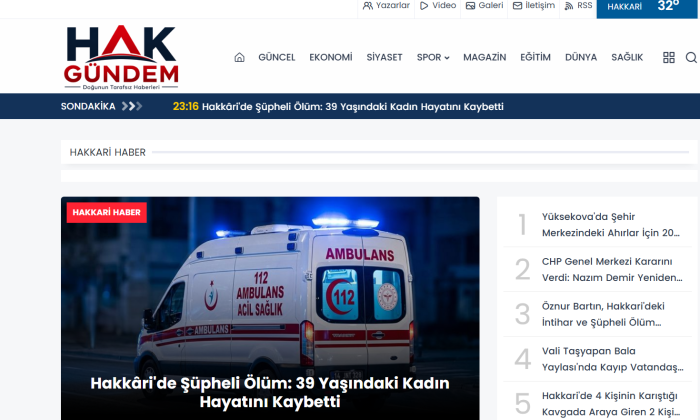 Hakkari Haber Kaynakları ile Gündemi Doğru ve Hızlı Takip Edin