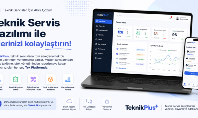 TeknikPlus: Teknik Servis Firmaları İçin Yeni Nesil Servis Takip ve Yönetim Yazılımı